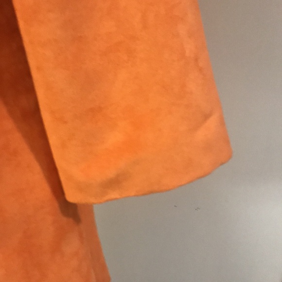 Absolutely amazing spring brushed suede reversible coat - Picture 5 of 12